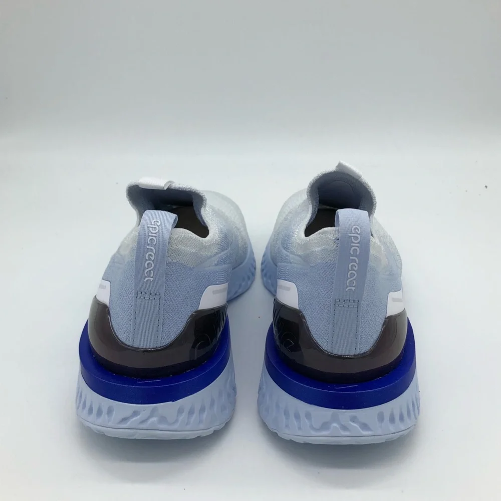 New Men’s Nike Epic Phantom React Flyknit Shoes Hydrogen Blue w/box BV0417-101 - Picture 6 of 6